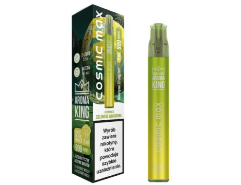 Aroma King Cosmic Max - Green Grape - 999+ puffs 20mg